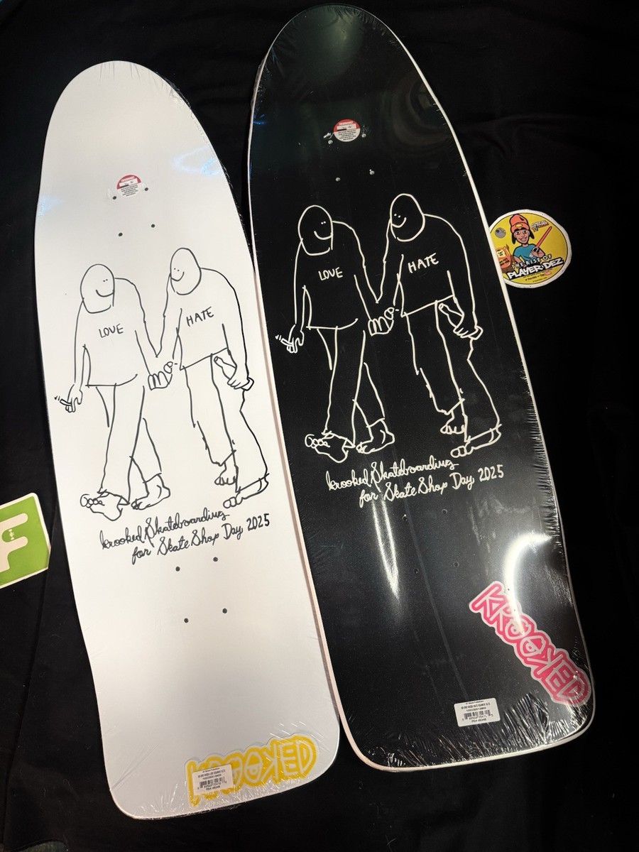 FULL SET 2 Love Hate Evil Beamer Limited Mark Gonzales Krooked