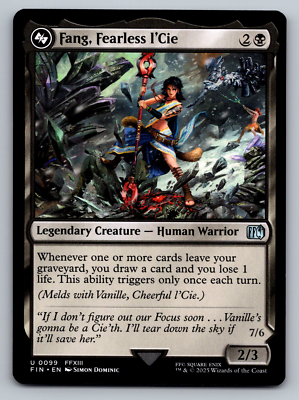 Fang, Fearless l'Cie U 0099 - Final Fantasy MTG Magic The
