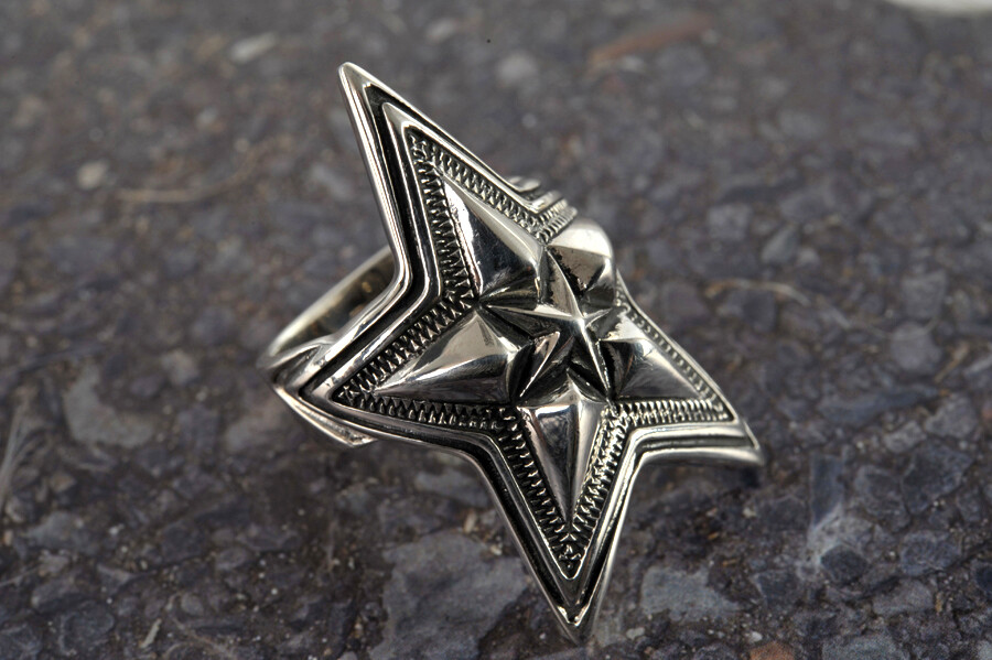 Mint Cody Sanderson 925 Silver Star Ring No.14 | eBay