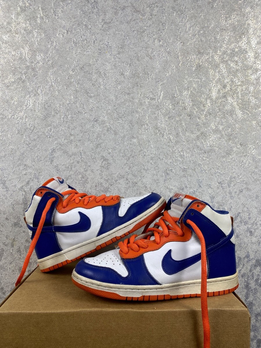 Nike Dunk High Euro Knicks 2003 - Size 8.5 - Men's - 304717-141 | eBay