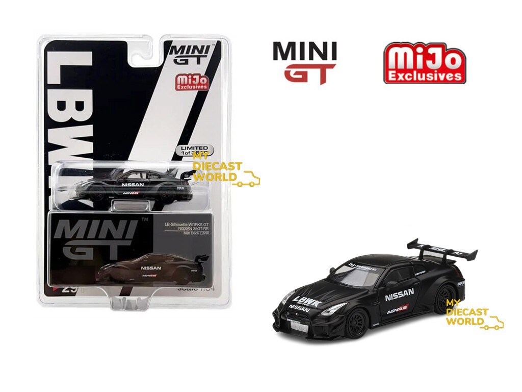 1/64 MINIGT #291 LBWK WORKS GT Nissan 35GT RR Ver2 ADVAN Matte
