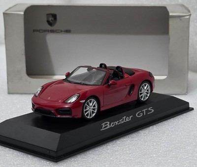 Porsche Boxster (981) GTS 2015 Carmine Red 1:43 Minichamps WAP 020