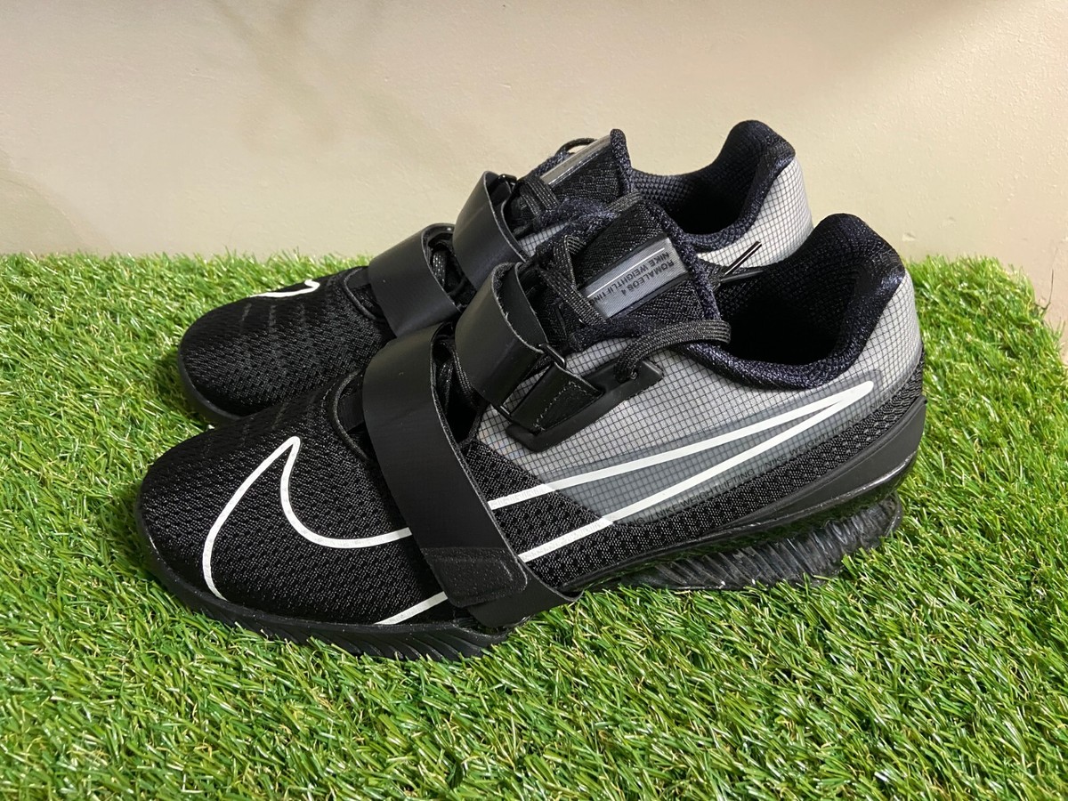 Nike Romaleos 4 Weightlifting Training Shoes Black White CD3463