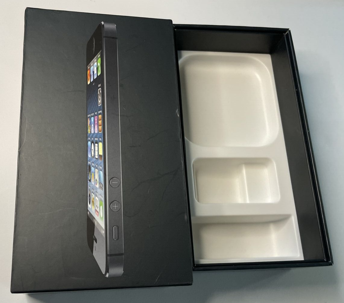 APPLE iPhone 5 Black Original (BOX ONLY) 32GB Empty Box | eBay