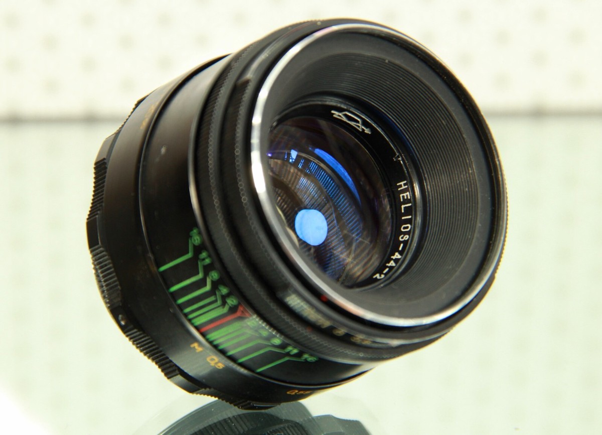 Helios-44-2 58mm f./ 2 KMZ Lens M42 Soviet lens Vintage rare lens