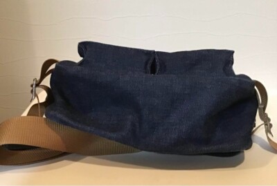 A Bathing Ape BAPE × Porter Body Waist Bag Denim Indigo Blue W11