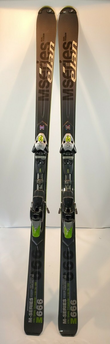 Elan Fusion M Series Skis 176cm w/ Elan Fusion ABS Bindings | eBay