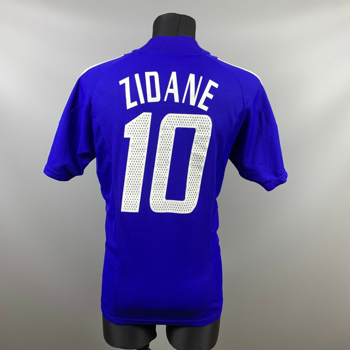 FRANCE 2002 2004 ZIDANE HOME SHIRT FOOTBALL SOCCER JERSEY ADIDAS