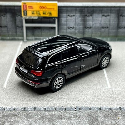1/64 Scale Black Audi Q7 2008 Quattro Metal Die-Cast Car Model for