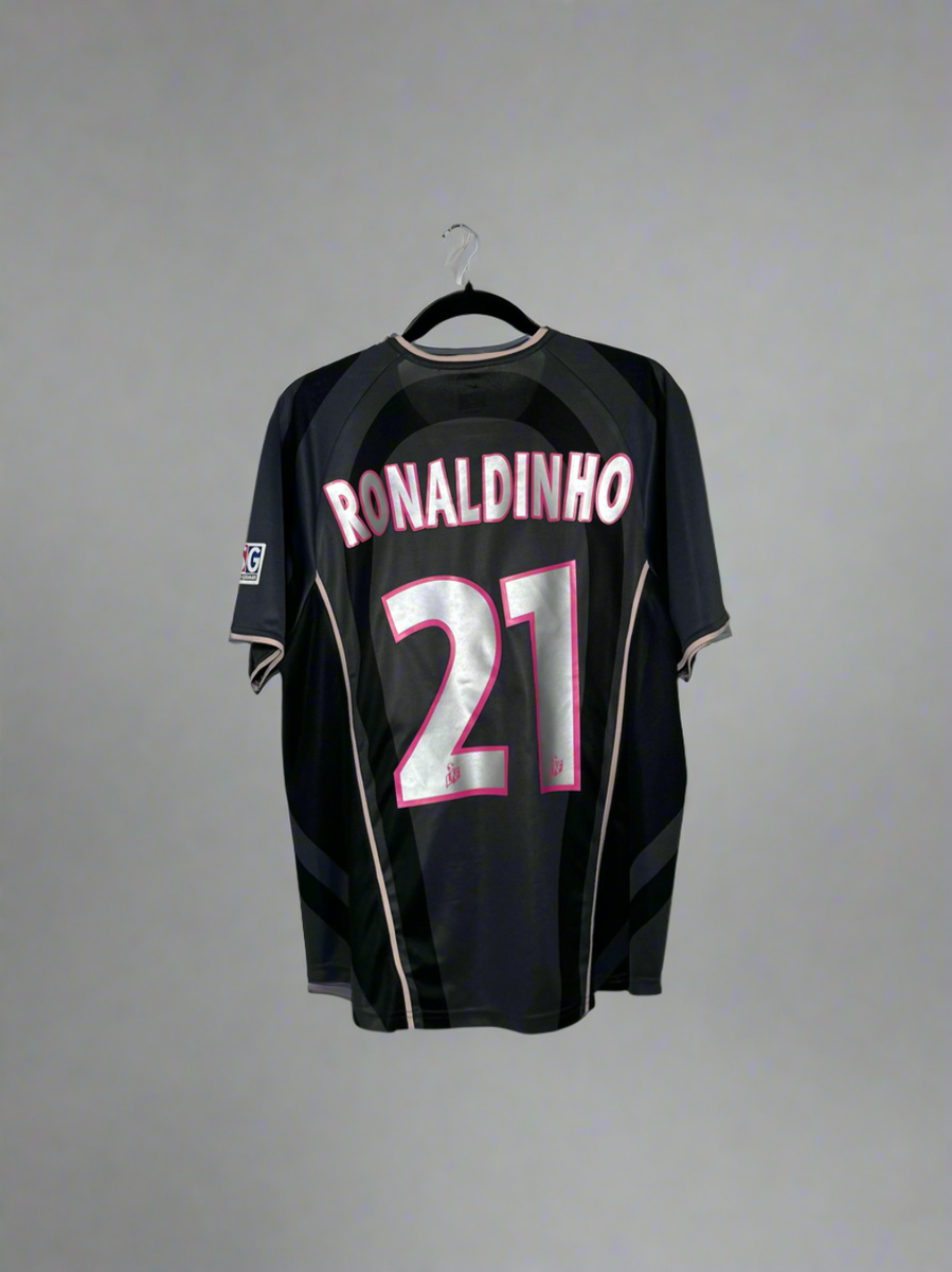 Paris (PSG) Ronaldinho #21 - Nike - 2001/2002 - THIRD Kit | eBay