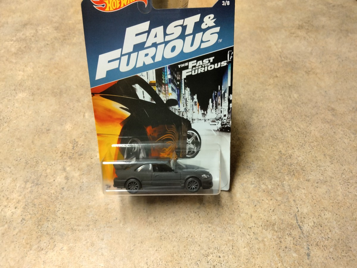 Hot Wheels Fast and Furious HIJACK BLACK CIVIC W/REALRIDERS
