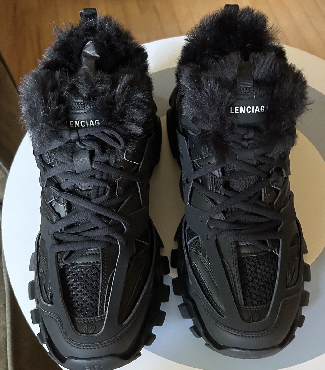 New/Never Worn Balenciaga Track Faux-Fur EU 42, US 9 W/Box | eBay
