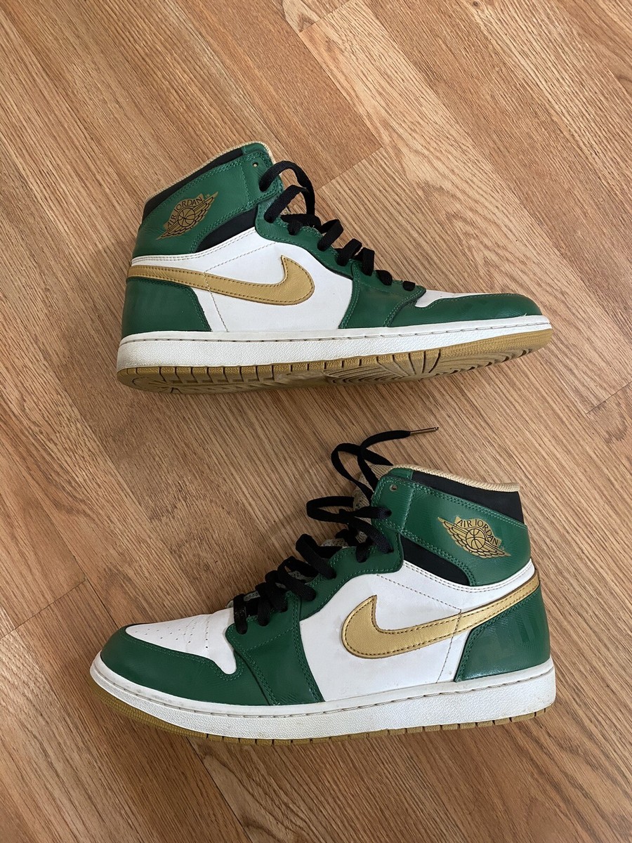 Nike Air Jordan 1 Celtics OG Green Gold Retro High 555088-315 | eBay