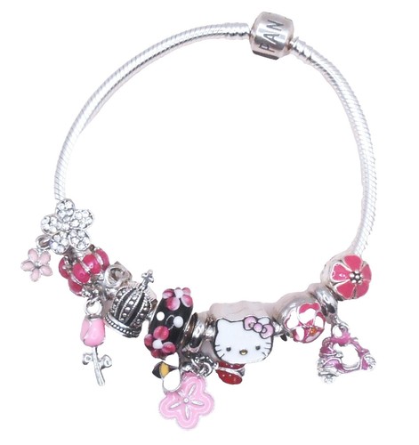 Stussy Icon Charm Bracelet Sterling Silver | Rare Streetwear