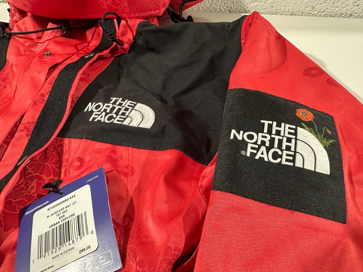NEW The North Face Nordstrom 18SS Jacquard Mountain Jacket Red