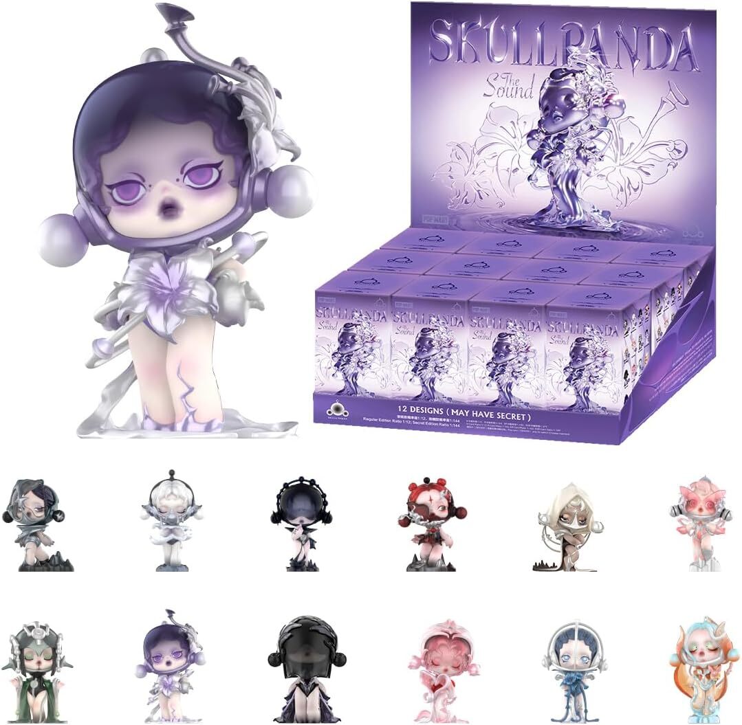POP MART SKULLPANDA The Sound Series Sealed [Assorted Box 12