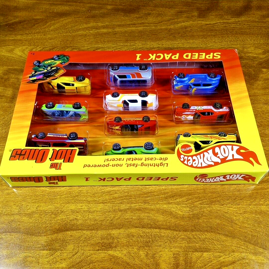 Hot Wheels The Hot Ones Speed Pack 1 Redline Chase Ferrari El
