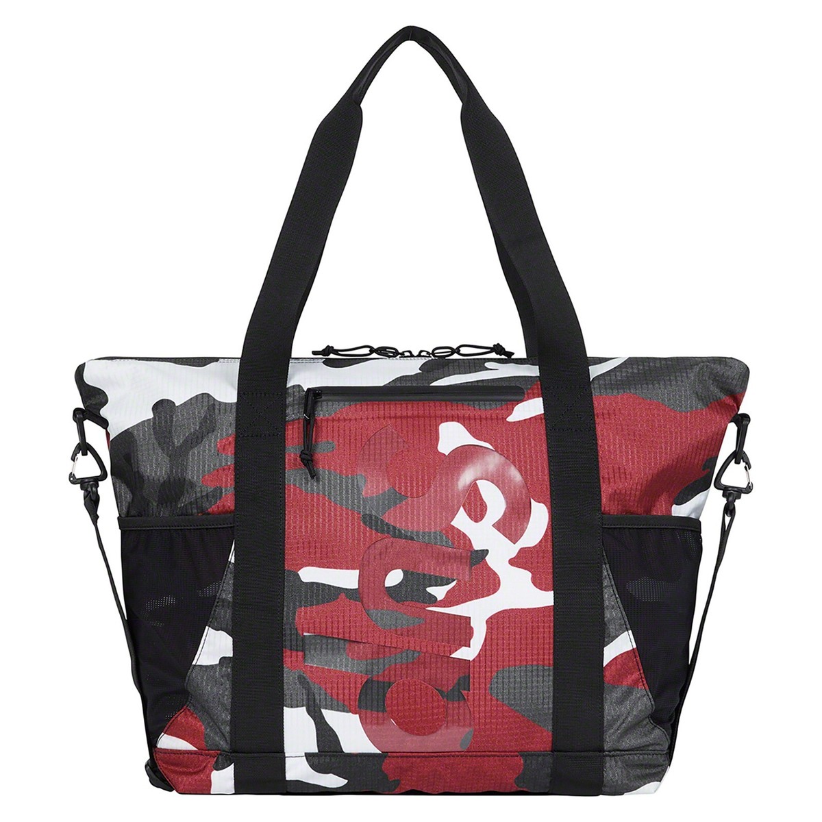 Supreme SS21 Zip Tote Bag Red Camo | eBay