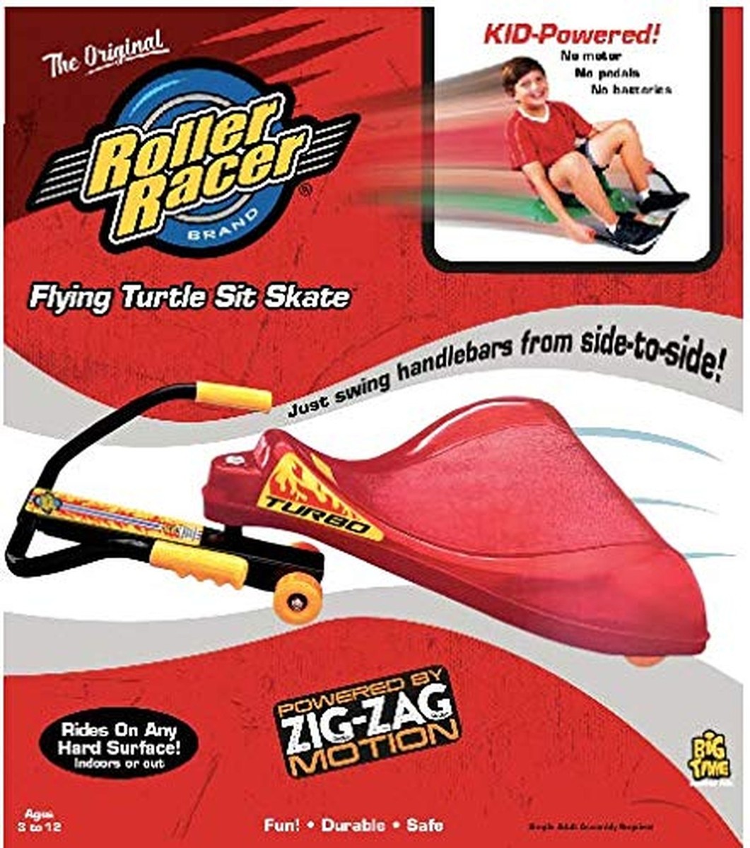 The Original Roller Racer Junior Flying Turtle Sit Skate, Kid