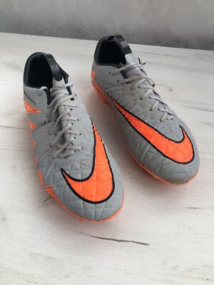Nike Hypervenom Phinish FG Gray Orange ACC Men's Football Cleats