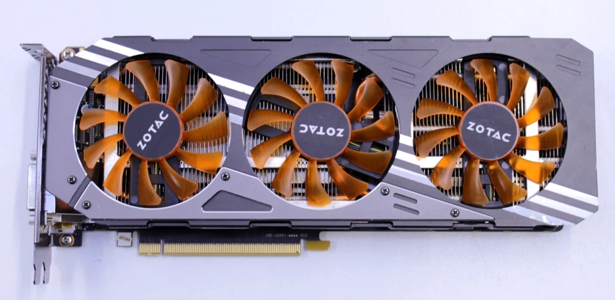 ZOTAC NVIDIA GeForce GTX 980 4 GB Memory Computer Graphics Cards