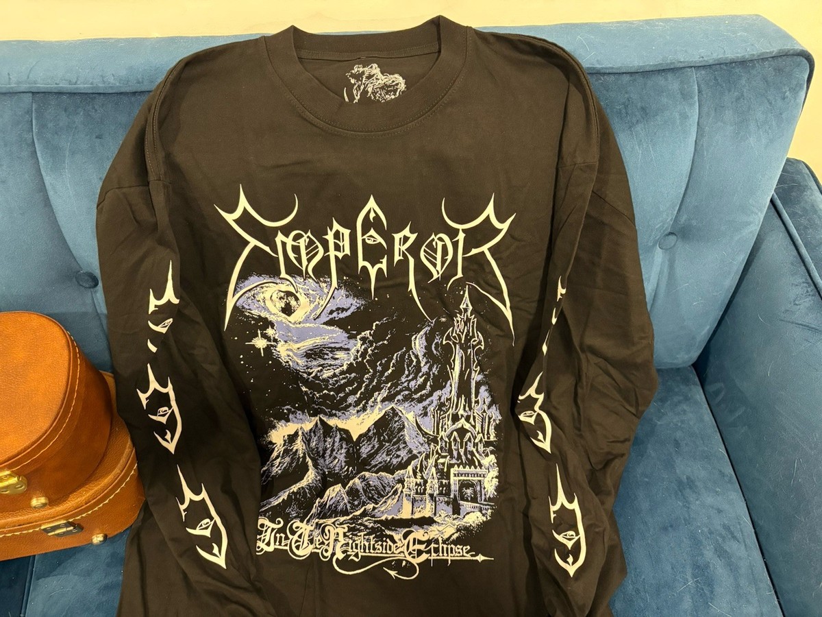 Emperor In The Nightside Eclipse 2025 USA Tour Long Sleeve XL
