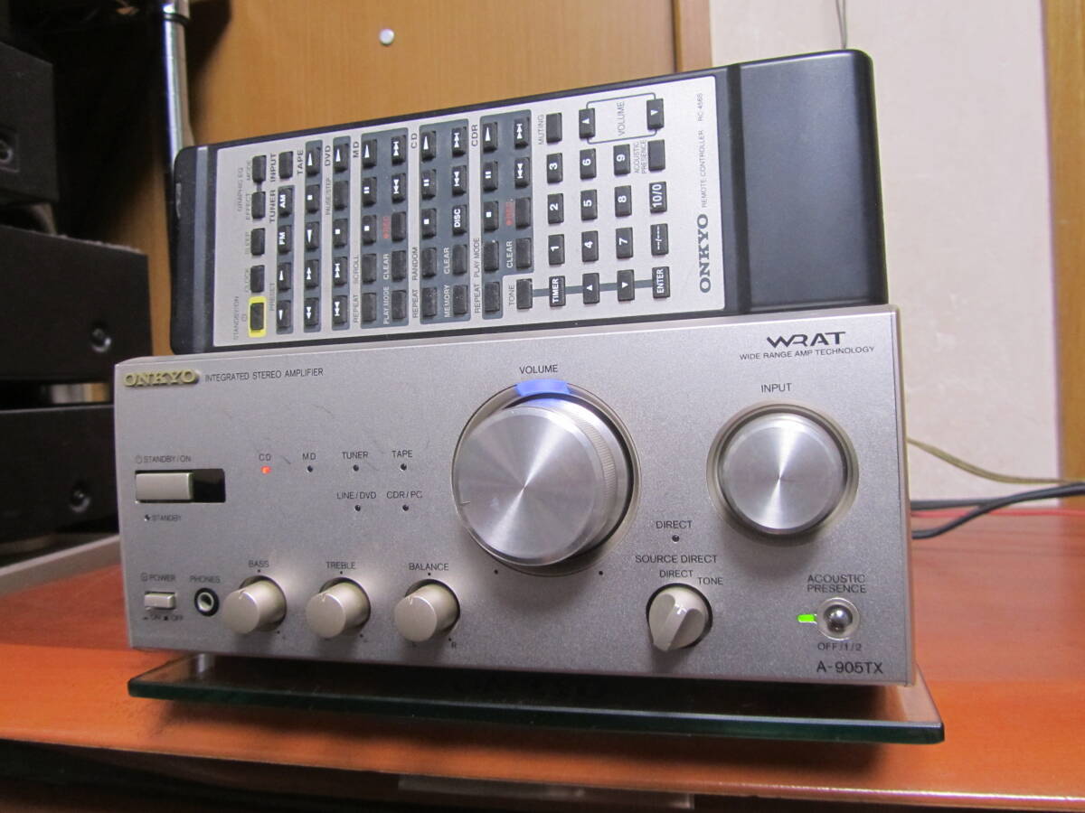 Onkyo A-905TX Stereo Integrated Amplifier Transistor | 100W