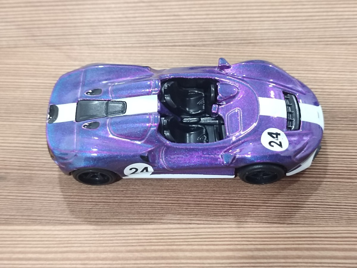 Hot Wheels 2024 Toy Fair Exclusive McLaren Elva Purple Loose 1/64