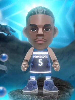 ACE PLAYER NBA Mini Money Ball 100% Anthony Edwards Timberwolves