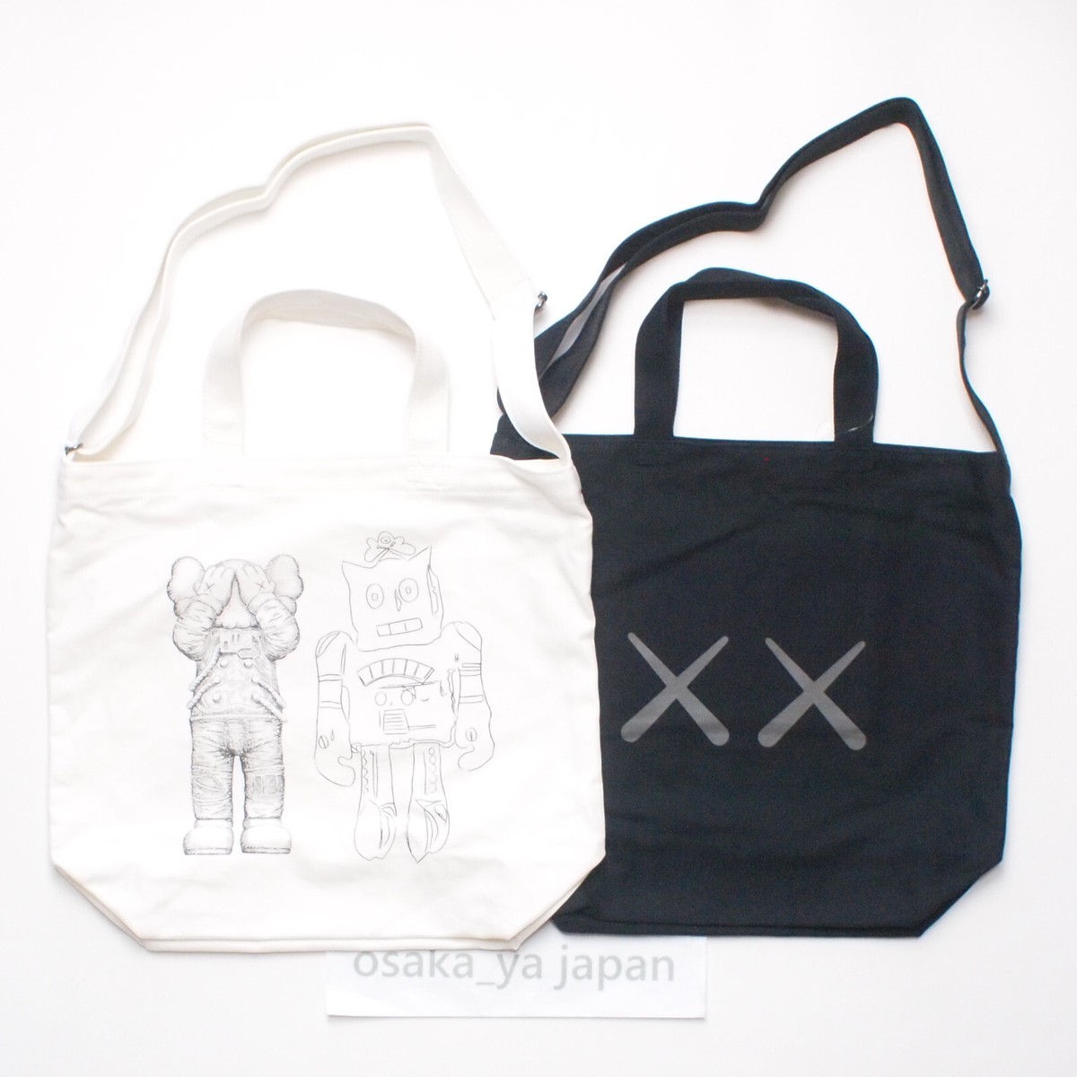 KAWS + WARHOL x UNIQLO Collaboration 2way tote bag UNISEX JAPAN