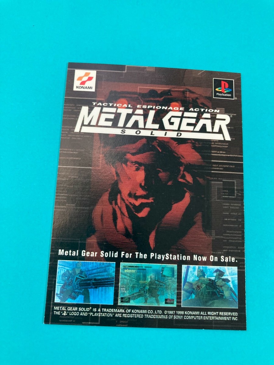 その他 L GEAR SOLID Trading Card #84 GOLDEN METAL GEAR SOLID