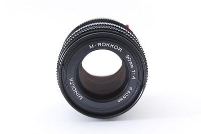 Minolta M-ROKKOR 90mm f/4 Telephoto MF Lens Leica M For CL CLE