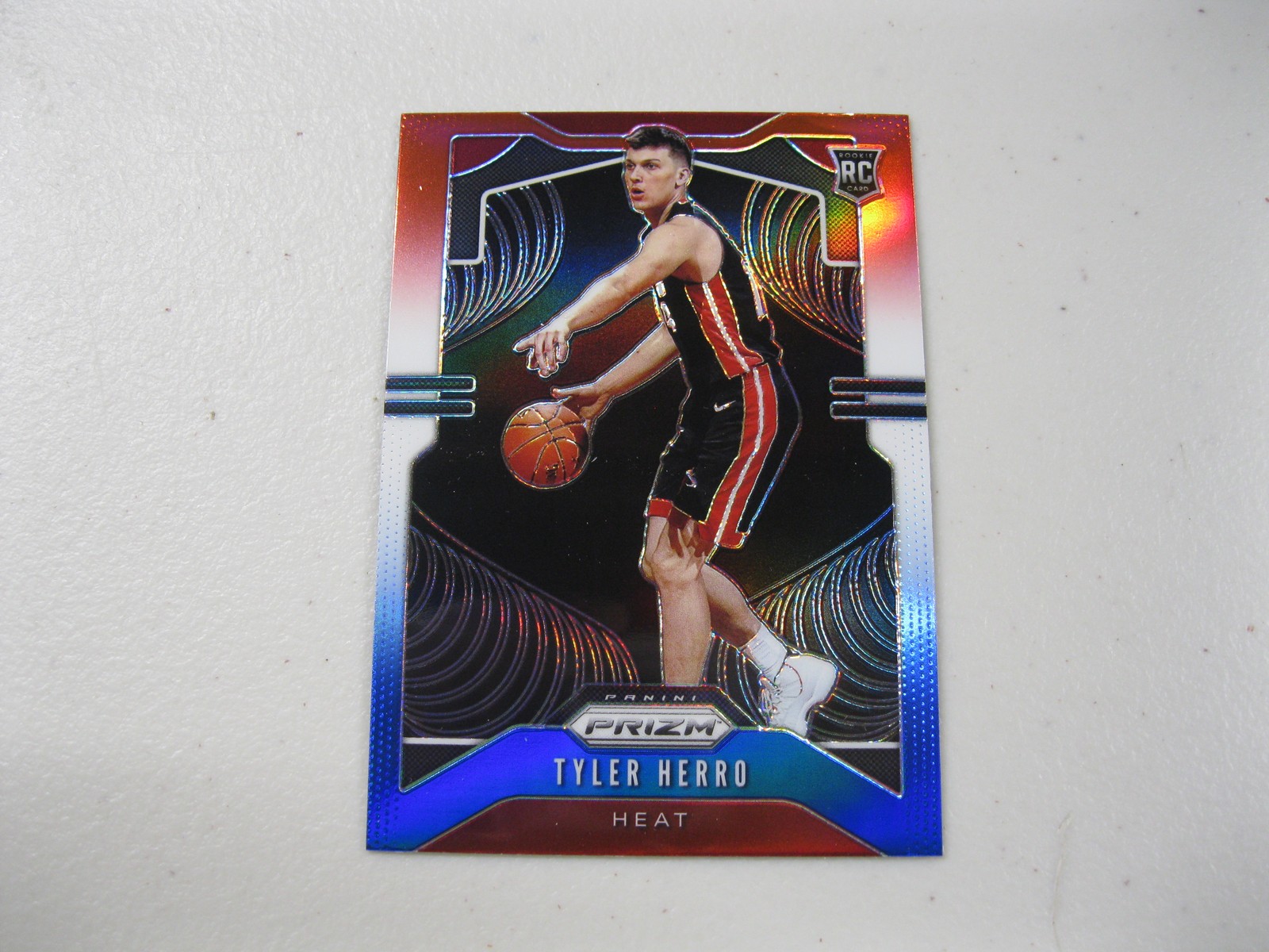 Tyler Herro 2019 Prizm #259 Red White Blue Price Guide - Sports