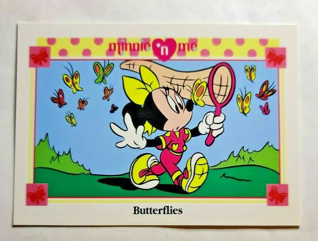 1991 Impel Disney Minnie 'N Me Butterflies # 59 | eBay