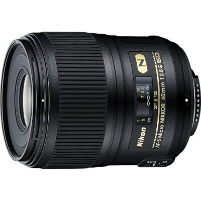 NIKON AF-S Micro NIKKOR 60 mm f/2.8G ED Lens - Black for sale
