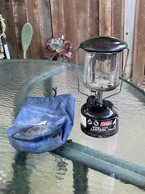 Coleman Peak Lantern Model 222A Dated 1 84 Made In Canada | eBay