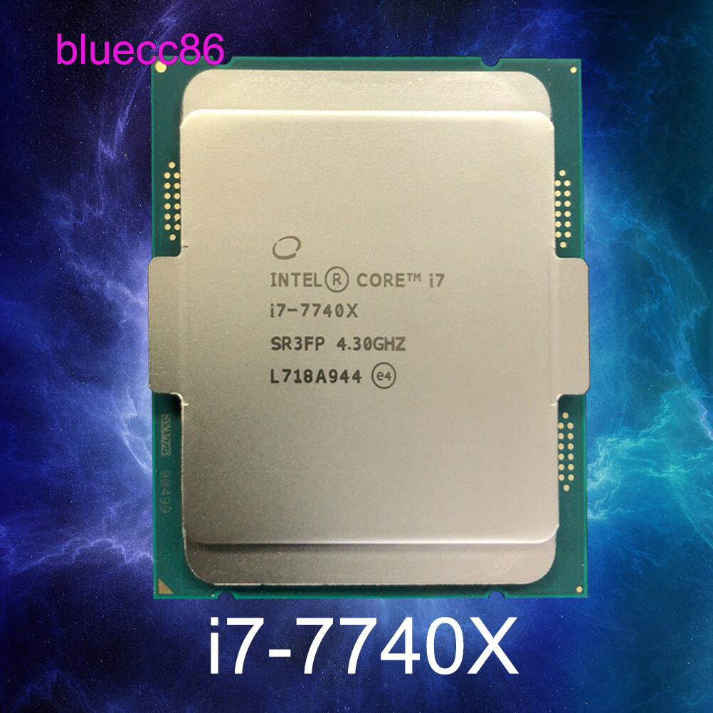 Intel Core i7-7740X LGA2066 Quad-Core 4.3GHz 8MB CPU Processor | eBay