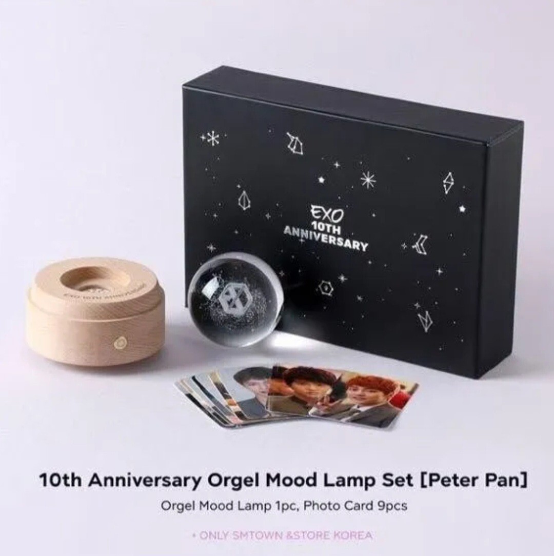 EXO 10th Anniversary Orgel Mood Lamp Set [Peter Pan] | eBay