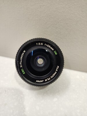FUJICA EBC X- Fujinon -W 28mm F/3.5 DM Vintage Lens | eBay