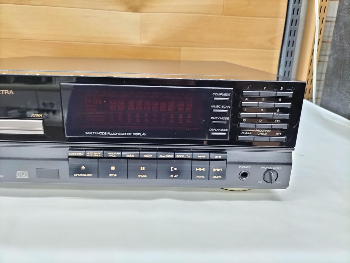 SANSUI CD-α617D Extra CD Player w/ Remote Used Japan Tested | eBay