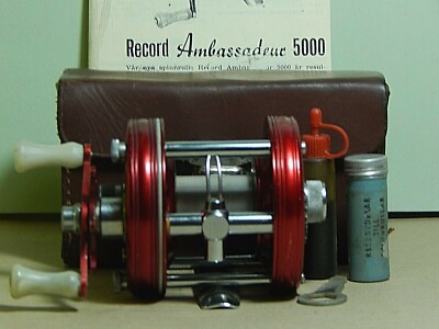 1955/56's Record AMBASSADEUR 5000(3rd version) baitcasting reel