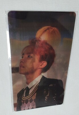 BTS Wings Concept Book Official Lenticular Photo Card All Member