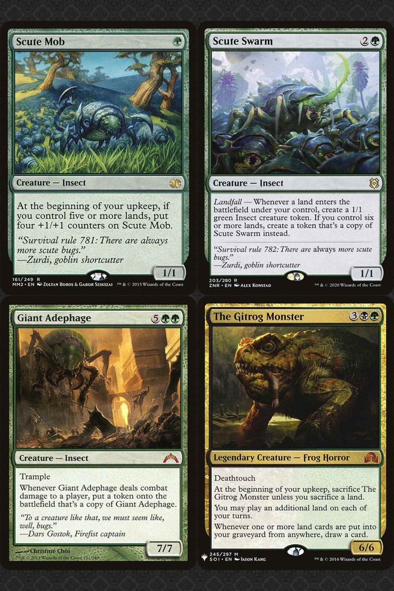 Zask, Skittering Swarmlord Commander Deck Insect Token MTG Magic
