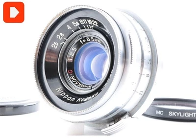 Nikon NIKKOR W 35mm Focal Camera Lenses for sale | eBay
