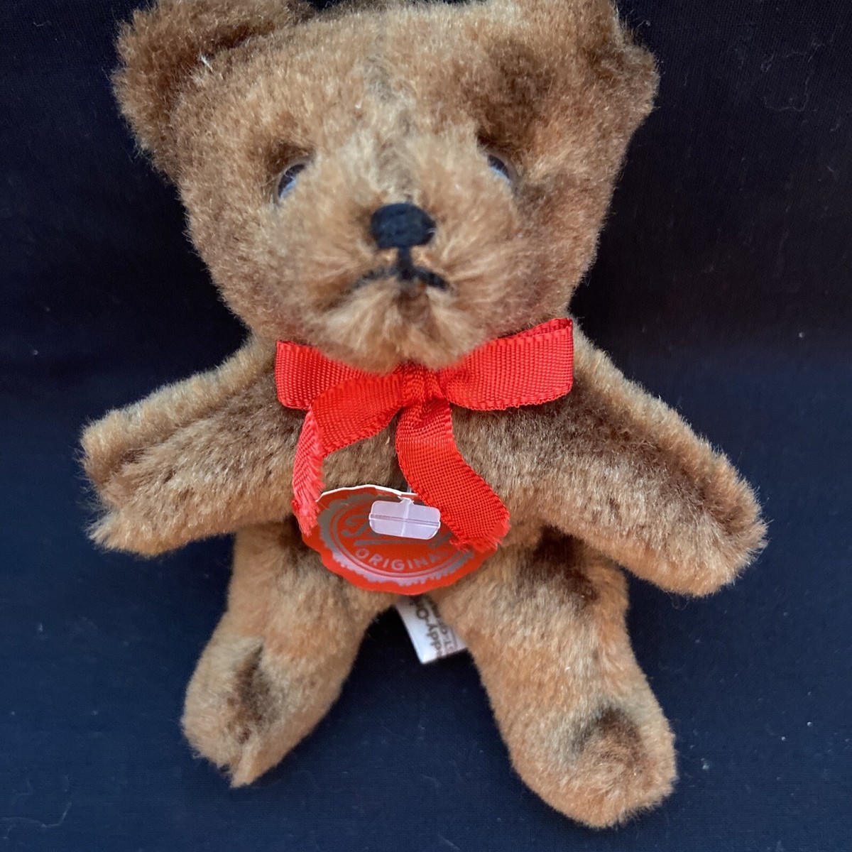 Vintage Hermann Teddy Original Plush Bear With Tags, Made In West