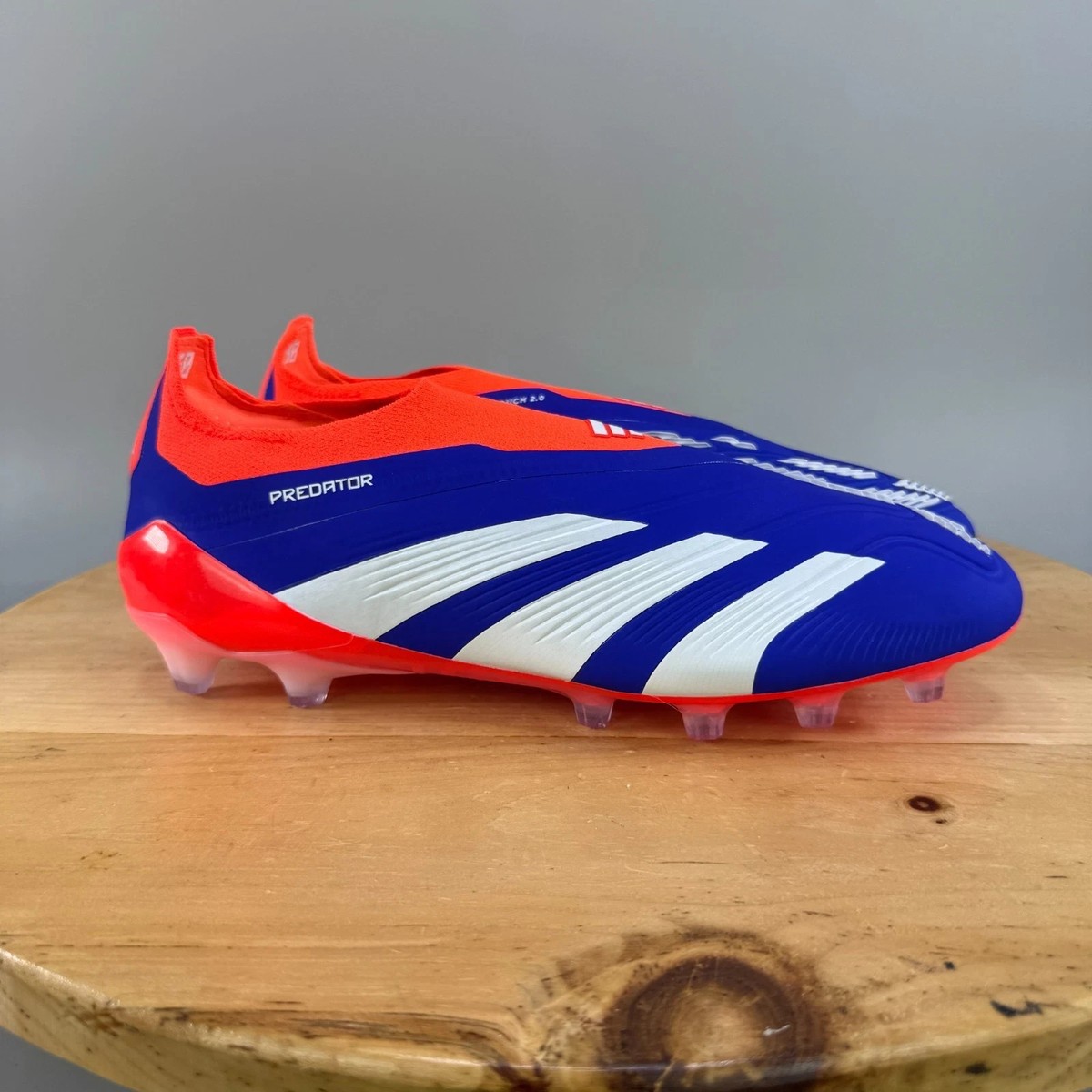 adidas Predator Elite Laceless FG Soccer Cleats Lucid Blue IF6447