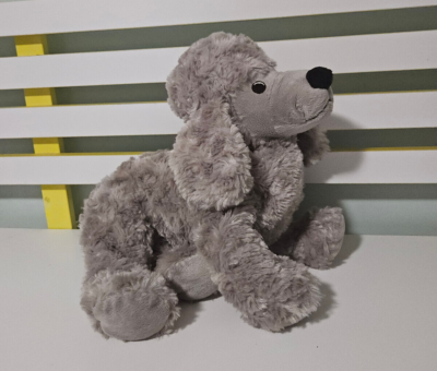 Ikea Gosig Pudel Puppy Dog Soft Toy Stuffed Animal Cuddly Plush