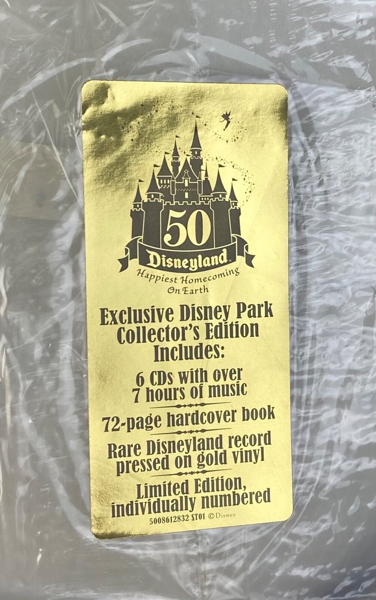 Musical History of Disneyland Box Set 50th Anniv Complete RARE