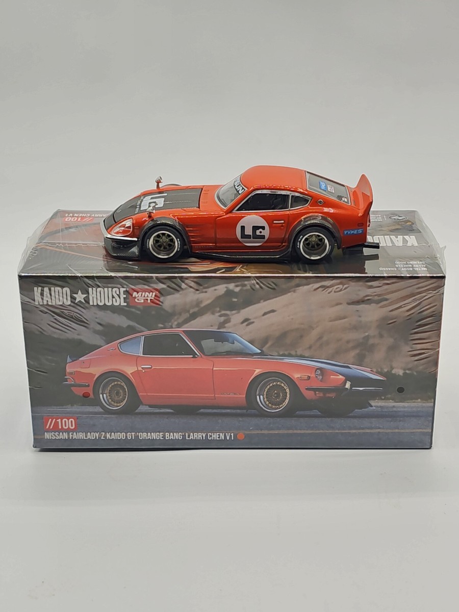 Mini GT Kaido House 1:64 Nissan Fairlady Z Kaido GT 'ORANGE BANG