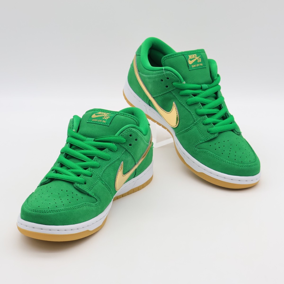 BQ6817-303 Nike SB Dunk Low Pro St. Patrick's Day Shamrock Lucky